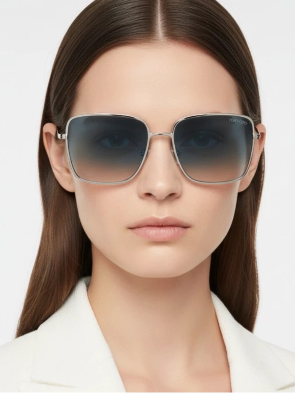 Tom Ford
HEATHER TF0739
Silver/Blue Green Sunglasses